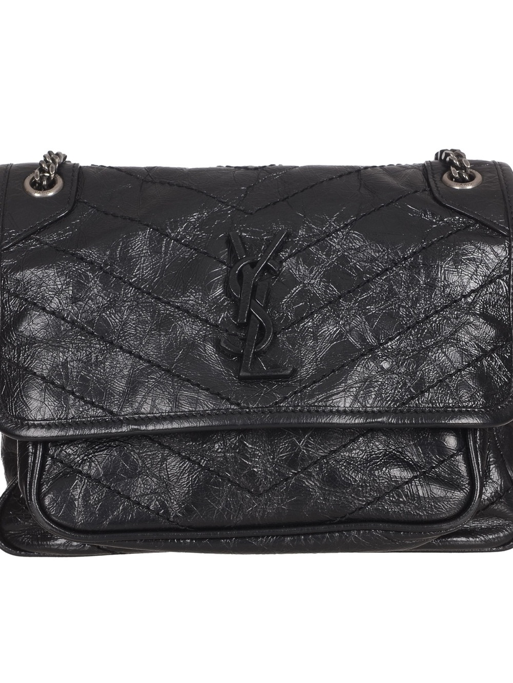 ♥️Saint Laurent Classic Small Niki Black Quilted Leather Shoulder Bag♥️